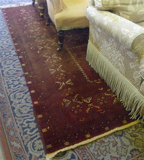 Bokhara style Oriental rug(-)